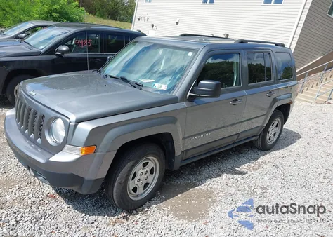 2011 Jeep Patriot Sport из США, поврежденный, VIN 1J4NT1GA1BD289347